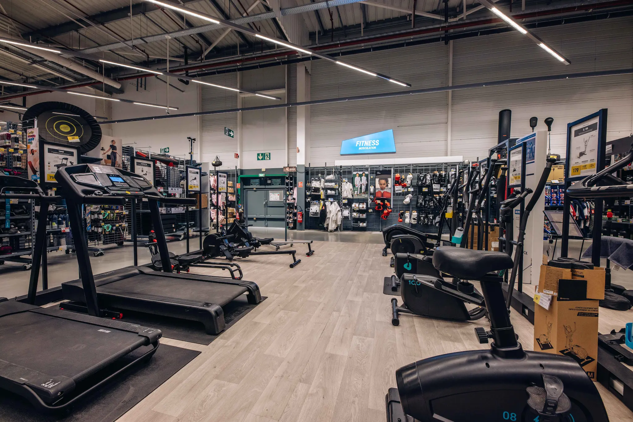 Espace fitness Decathlon Cholet l'Autre Faubourg