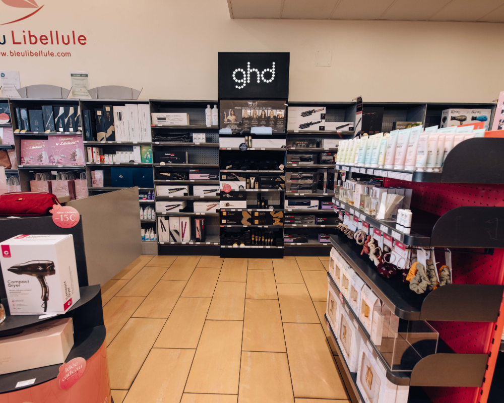 Rayon GHD Bleu Libellule L'Autre Faubourg CHOLET