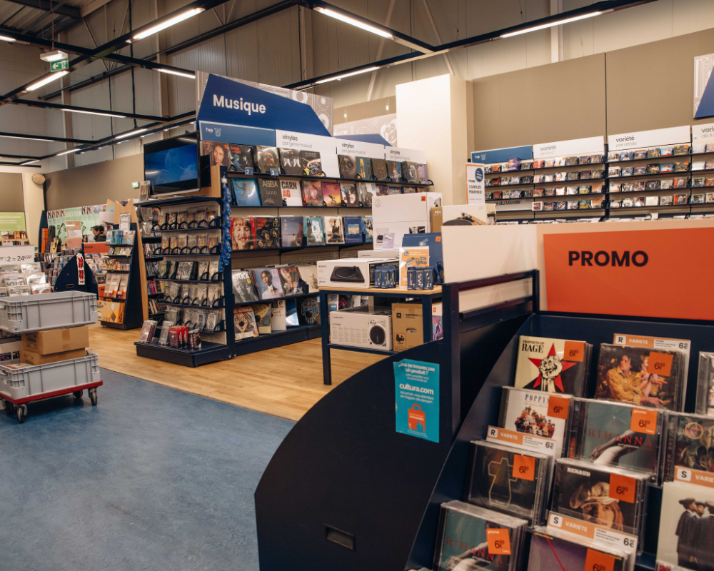 Rayon Musique Cultura L'Autre Faubourg CHOLET