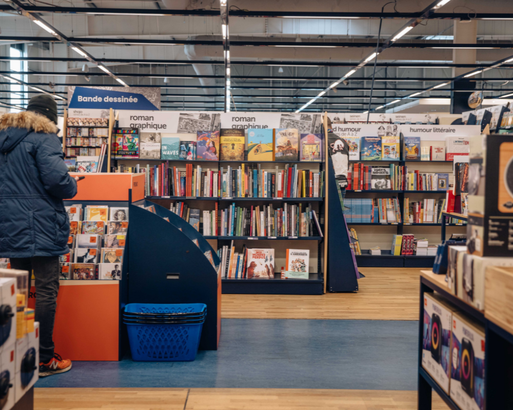 Rayon bande dessinée Cultura L'Autre Faubourg CHOLET