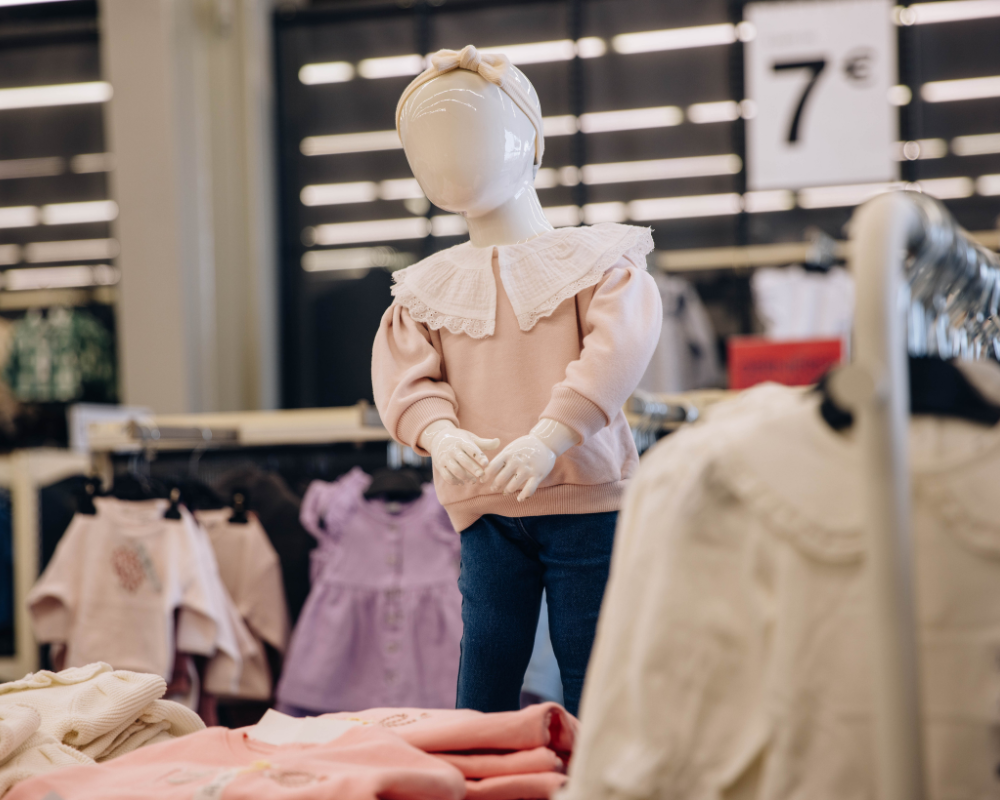 Mannequin enfant Kiabi l'Autre Faubourg Cholet