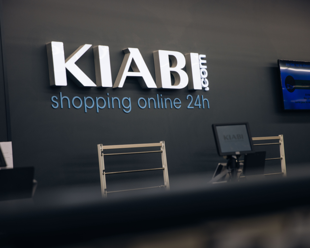 Enseigne Kiabi l'Autre Faubourg Cholet